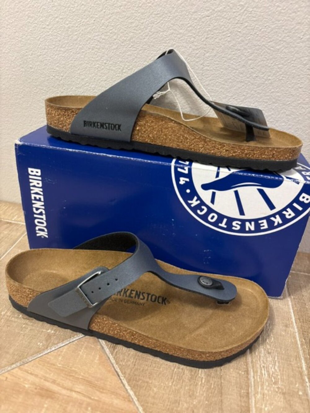 Women's Birkenstock Gizeh BS Onyx Size: EU40/US9 Regular Fit - Picture 4 of 6